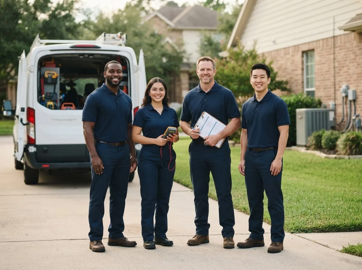 Certified HVAC technician near Rockwall, TX